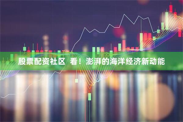 股票配资社区  看！澎湃的海洋经济新动能